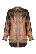 Load image into Gallery viewer, Silk shirt Hypnotic
