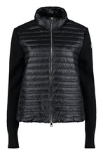 Load image into Gallery viewer, Knitted sleeves padded jacket
