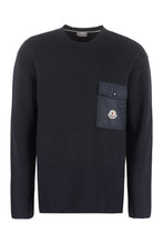 Load image into Gallery viewer, Cotton crew-neck sweater
