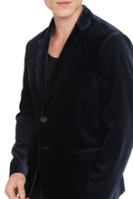 Load image into Gallery viewer, Single-breasted velvet jacket
