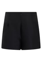 Load image into Gallery viewer, Short pants skirt in wool and silk blend
