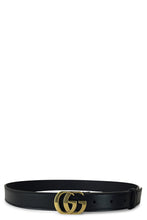 Load image into Gallery viewer, Leather belt with GG buckle
