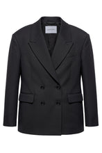 Load image into Gallery viewer, Double-breasted wool blazer
