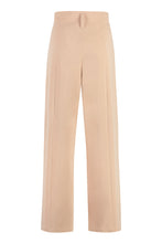 Load image into Gallery viewer, High-waist wide-leg trousers

