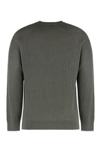 Load image into Gallery viewer, Linen-cotton crew-neck sweater
