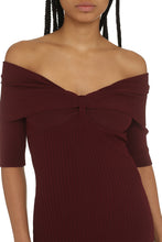 Load image into Gallery viewer, Ribbed knit midi dress
