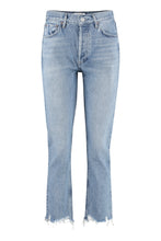Load image into Gallery viewer, Riley cropped straight leg jeans

