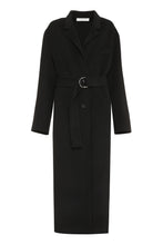 Load image into Gallery viewer, Single-breasted wool coat
