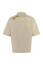 Load image into Gallery viewer, Trip short sleeve cotton blend shirt
