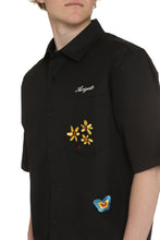 Load image into Gallery viewer, Trip short sleeve cotton blend shirt
