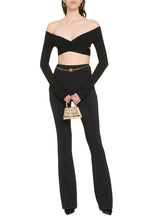 Load image into Gallery viewer, Ribbed knit crop top
