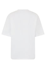 Load image into Gallery viewer, White cotton T-shirt with print
