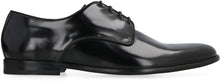 Load image into Gallery viewer, Leather lace-up derby shoes
