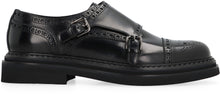 Load image into Gallery viewer, Leather monk-strap shoes
