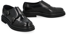 Load image into Gallery viewer, Leather monk-strap shoes
