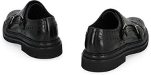 Load image into Gallery viewer, Leather monk-strap shoes
