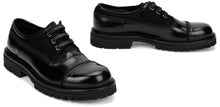 Load image into Gallery viewer, Leather and fabric shoes
