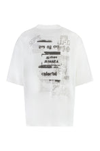 Load image into Gallery viewer, Cotton crew-neck T-shirt

