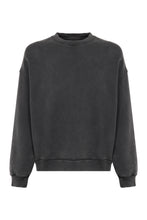 Load image into Gallery viewer, Typo cotton crew-neck sweatshirt
