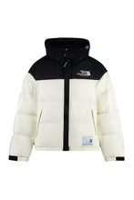Load image into Gallery viewer, Hooded techno fabric down jacket
