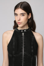 Load image into Gallery viewer, De-Lulu-Short denim dress
