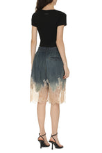 Load image into Gallery viewer, De-Malkia Denim bermuda shorts
