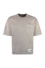 Load image into Gallery viewer, Cotton crew-neck T-shirt
