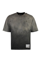 Load image into Gallery viewer, Cotton crew-neck T-shirt
