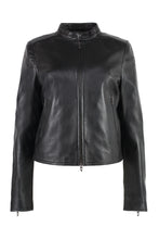 Load image into Gallery viewer, L-Ayla leather biker jacket
