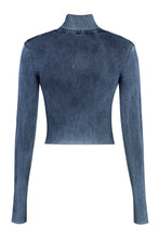 Load image into Gallery viewer, M-Anchor-A long sleeve crop top
