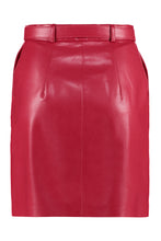 Load image into Gallery viewer, Faux leather mini skirt
