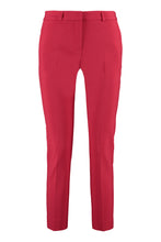 Load image into Gallery viewer, Crepe pants with straight legs
