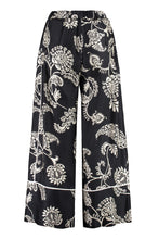 Load image into Gallery viewer, Floral print wide-leg trousers
