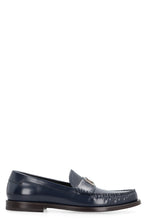 Load image into Gallery viewer, Logo detail leather loafers
