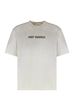 Load image into Gallery viewer, Crew neck T-shirt Distort Light in cotton
