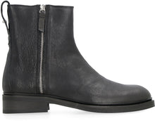 Load image into Gallery viewer, Daimyo leather biker boots
