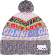 Load image into Gallery viewer, Ribbed pom-pom beanie
