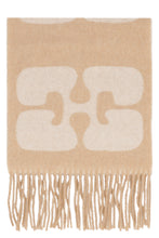 Load image into Gallery viewer, Wool scarf with fringes
