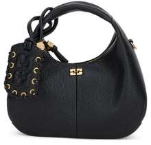 Load image into Gallery viewer, Mini hobo handbag in faux leather
