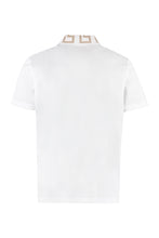 Load image into Gallery viewer, Stretch cotton piqué polo shirt
