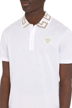 Load image into Gallery viewer, Stretch cotton piqué polo shirt
