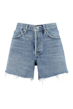 Load image into Gallery viewer, Parker Long denim shorts
