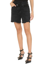 Load image into Gallery viewer, Criss Cross denim shorts
