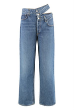 Load image into Gallery viewer, 5-pocket straight-leg jeans
