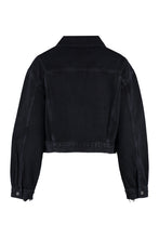 Load image into Gallery viewer, Shrunken Charli denim jacket
