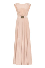 Load image into Gallery viewer, Red Carpet pleated skirt dress
