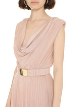 Load image into Gallery viewer, Red Carpet pleated skirt dress
