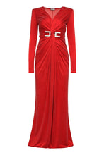 Load image into Gallery viewer, Red Carpet jersey dress

