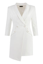 Load image into Gallery viewer, Double breasted blazer dress
