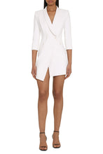 Load image into Gallery viewer, Double breasted blazer dress
